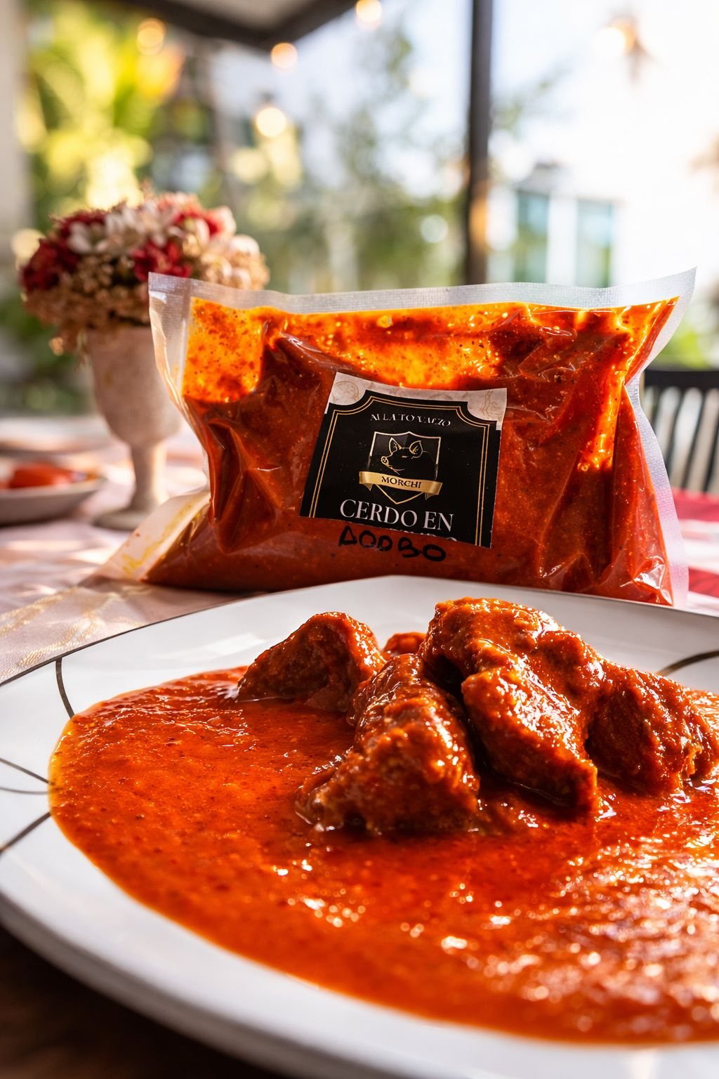 Cerdo en adobo