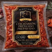 Chicharrón prensado preparado